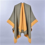 (130*150CM)( frame )lady spring scarf shawl fashion all-Purpose pure color four imitate sheep velvet slit