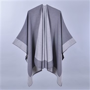 (130*150CM)( frame  gray)lady spring scarf shawl fashion all-Purpose pure color four imitate sheep velvet slit