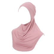 (Free Size )(   hide powder ) big hedging cotton bottoming  pure color soft bottoming head