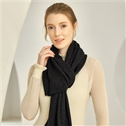 (128CM)( Dark grey)Autumn and Winter wool scarf fashion samll shawl Collar woman thick warm long style scarf