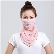 ( pink)summer surface triangle thin style draughty mask man woman Sunscreen Collar summer scarf scarves