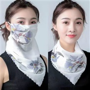 ( gold  while )summer surface triangle thin style draughty mask man woman Sunscreen Collar summer scarf scarves