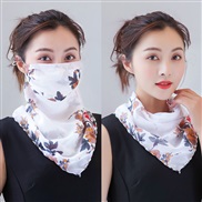 ( while )summer surface triangle thin style draughty mask man woman Sunscreen Collar summer scarf scarves
