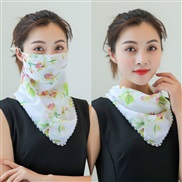 summer surface triangle thin style draughty mask man woman Sunscreen Collar summer scarf scarves