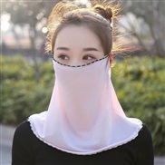 ( black  light pink **)surface Sunscreen Mask summer shawl woman draughty