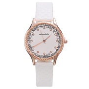 ( white)Korean style lady watch personality fashion belt quartz watch woman brief student wrist-watcheswatch