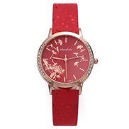 ( red)ns small fresh lady watch fashon trend belt student quartz watch womanwatch