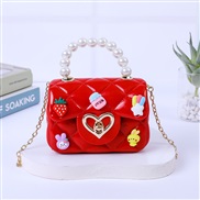 ( red  Lens  ) handbag handmade shoulder messenger  Mini Pearl handbag  elly bag