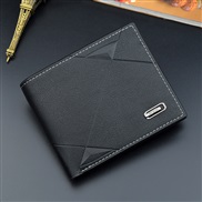 ( black)man coin bag man short style more fashion leisure Wallets man thin style three style leather