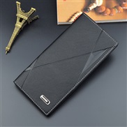( black)man coin bag man long style Wallets man thin style leather more high capacity fashion Suit bag