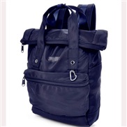 ( Navy blueNV) day Double bag man woman high capacity Nylon Outdoor bag bagbag