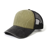 (  black + Army green) baseball cap  spring summer Cowboy outdoor sports Shade sunscreen draughty cap