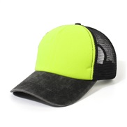 (  black + yellow ) baseball cap  spring summer Cowboy outdoor sports Shade sunscreen draughty cap
