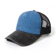 (  black + blue ) baseball cap  spring summer Cowboy outdoor sports Shade sunscreen draughty cap