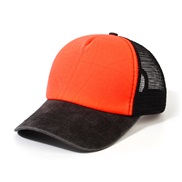 (  black +orange) baseball cap  spring summer Cowboy outdoor sports Shade sunscreen draughty cap