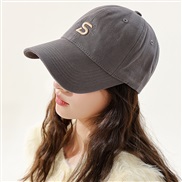( Adjustable)( gray)original hat spring autumn Seiko embroidery Shade baseball cap man Korean style samll leisure cap