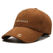 ( Adjustable) original hat man head embroidery baseball cap Shade sunscreen Korean style samll cap