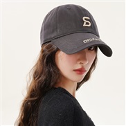 ( Adjustable)( gray) original hat spring autumn Seiko embroidery baseball cap man Korean style samll leisure fashion cap