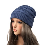 ( blue ) occidental style Autumn and Winter woolen occidental style lady warm knitting brief pure color