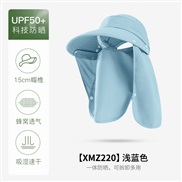 ( one size)(XMZ ; blue)summer sunscreen sun hat man woman Outdoor draughty Bucket hat removable big