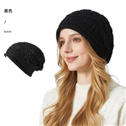 ( black)knitting hat ...