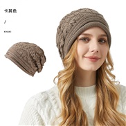 ( khaki)knitting hat ...