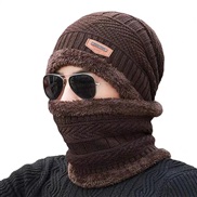 ( one size)( khaki)Autumn and Winter man hedging two warm knitting woolen Outdoor men hats
