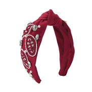 (F6753)E Olives beads earrings  creative exaggerating sport wind handmade weave earring