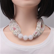 ( white)Chiffon production scarves fashion woman print brief fashion all-Purpose ornament