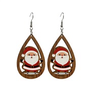 ( 2 ) earrings chainjewelry christmaschristmas Santa Claus Earringearrings