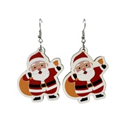 ( 4 ) earrings chainjewelry christmaschristmas Santa Claus Earringearrings