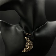 ( Dark brown 1 )necklace necklace manins head wind
