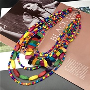 ( Color necklace 1)  Country style  necklacejewelry