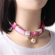 (5)Korea necklace Pearl scarves short style clavicle samll apparel fitting lady scarves
