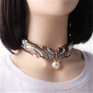 (24)Korea necklace Pearl scarves short style clavicle samll apparel fitting lady scarves