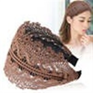 (coffeeg )Korea brief Headband woman width all-Purpose sweet Headband fresh