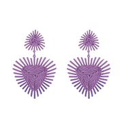 (purple)earrings Bohe...