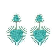 (blue green )earrings...