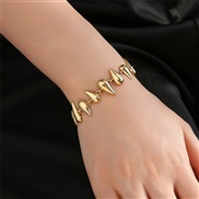 (BZ195 jinse)E occidental style drop earrings bracelet necklace surface Metal woman Pearl set
