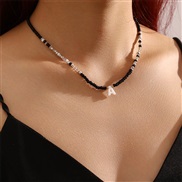 (NZ3 23heise) occidental style beads necklace woman chain Bohemia fashion Pearl woman
