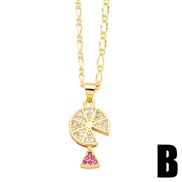 (B) love necklace wom...