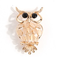 occidental style fashion concise owl temperament personality man woman brooch
