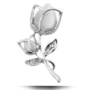 occidental style fashion concise tulip personality temperament man woman brooch