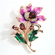 occidental style fashion concise wealth flowers personality temperament man woman brooch