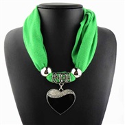 ( green)occidental style  heart-shaped pendant  fashion lady belt