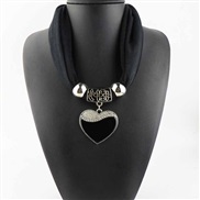 ( black)occidental style  heart-shaped pendant  fashion lady belt