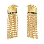 ( Gold)bronze earring...