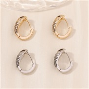 (gold  gray)occidental style snake fashion temperament retro high personality all-Purpose earrings ear stud Earring