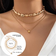 ( 2  necklace Gold 46...