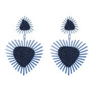 ( Dark blue) earrings...